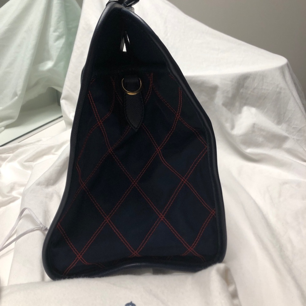 Navy Blue Prada Impunturato Tessuto Nylon - Picture 3 of 7